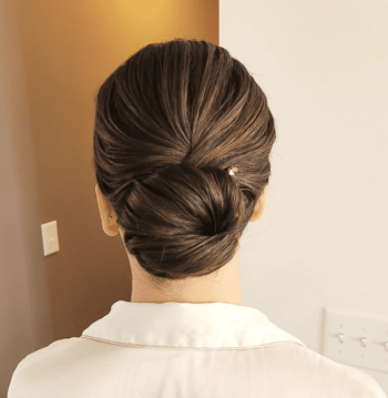 Clean, Classic, Polished, Elegant Bridal Bun
