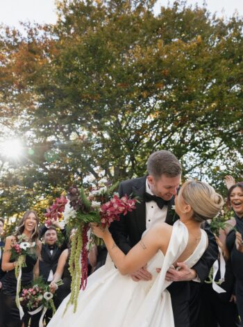 fall wedding hair laurel hall indianapolis