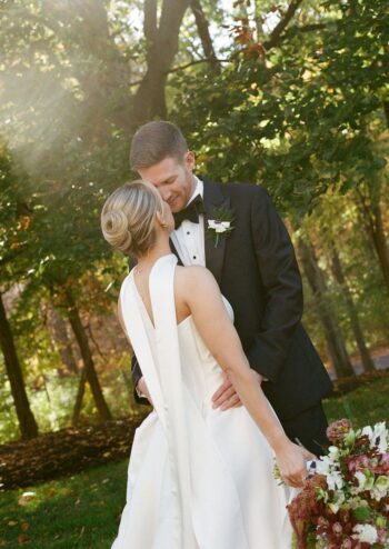 polished bridal hair french twist laurel hall indianapolis indiana