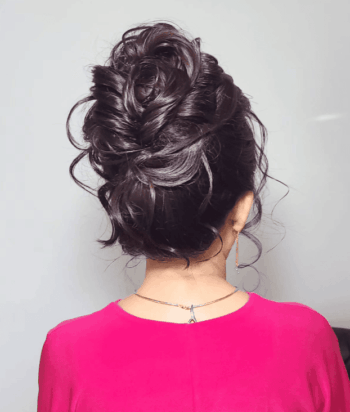 romantic high updo mother of the bride hair indianapolis asian wedding hair
