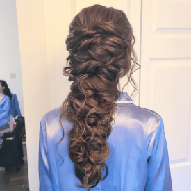 Mermaid Braid on Long, Thick Hair